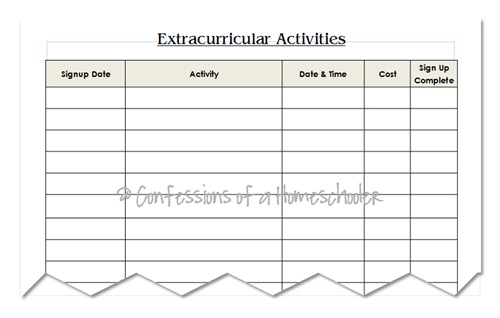 extraactivities